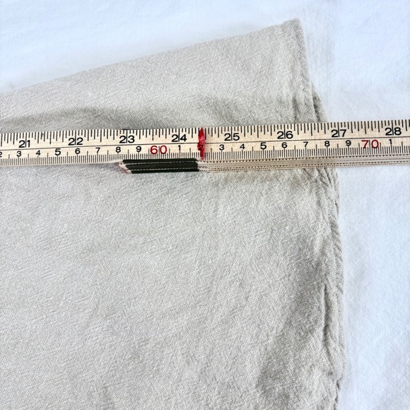 Old Navy Womens Linen Blend Smocked Back Fit and Flare Dress Beige Large - Picture 6 of 8